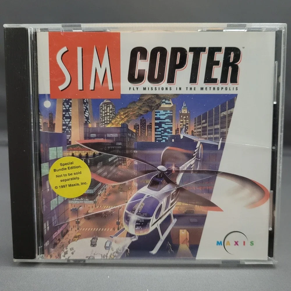 SimCopter Maxis (PC CD-ROM, 1996)